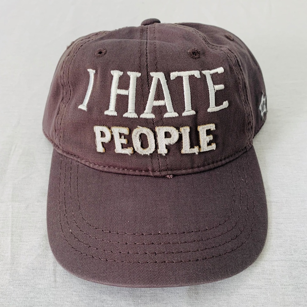 I Hate People Custom People Hat by Pavilion